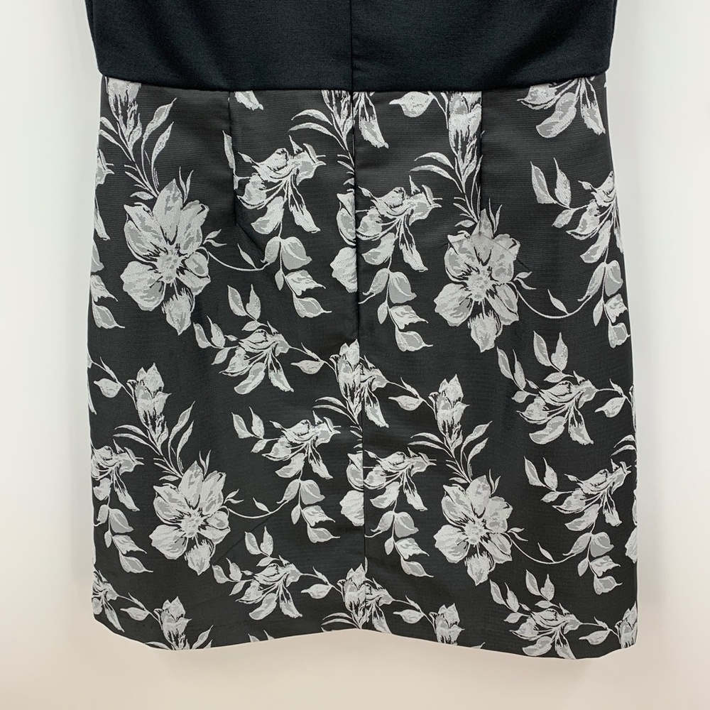 Hutch Mixed Media Sleeveless A-Line Floral Dress Sz M - Picture 6 of 12